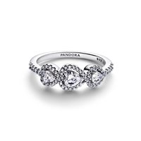 Anello Pandora Donna Classic Stone in Argento 194413C01-50 - 194413C01-50